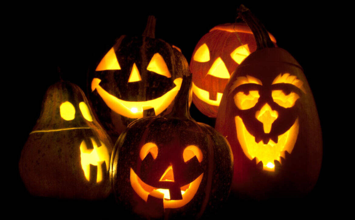 Candles   pumpkins