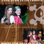 Festa pirata na illa Calavera, 16 de xullo de 2019, 20.30 h no Cantón da Leña