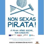 "Non sexas pirata!": protexámo-la riqueza marisqueira das nosas rías (DOMINGO 1 DE SETEMBRO nos Areos)