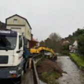 O Concello retira sedimentos do Lérez para previr desbordamentos