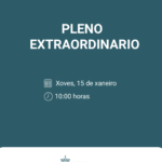 Pleno extraordinario de A Pobra do Caramiñal (15/01/2026)