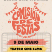 Brais das Hortas estrena en el Teatro Cine Elma su nuevo espectáculo, Comisión de Festas