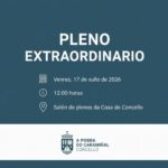 El Pleno extraordinario para la aprobación inicial de los presupuestos municipales de 2026 se celebrará este viernes